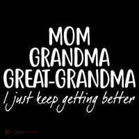 Mom Grandma Great Grandma I Just Keep Getting Better Coffee Mug thumb 5
