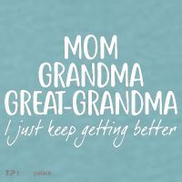 Mom Grandma Great Grandma I Just Keep Getting Better Sueded Cloud Jersey T-Shirt thumb 2