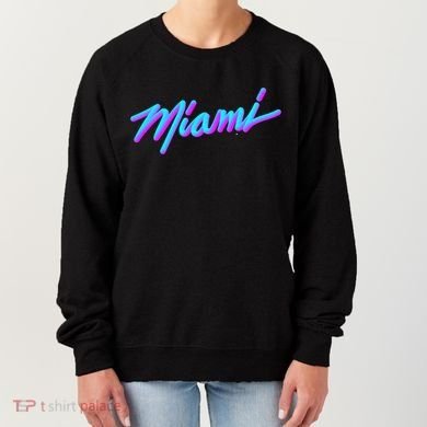 Miami Great Gift Vaperwave Synthwave 80s Style Retro Design Cool Gift Women's Sweatshirt
