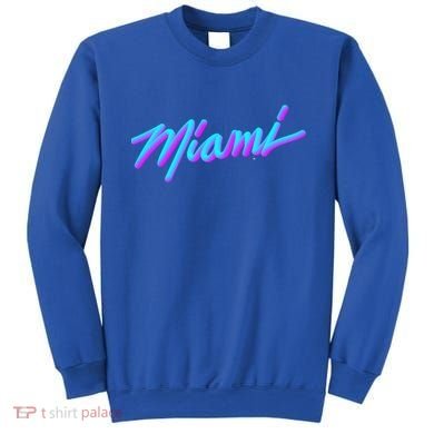Miami Great Gift Vaperwave Synthwave 80s Style Retro Design Cool Gift Sweatshirt