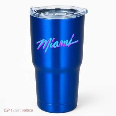 Miami Great Gift Vaperwave Synthwave 80s Style Retro Design Cool Gift Tumbler