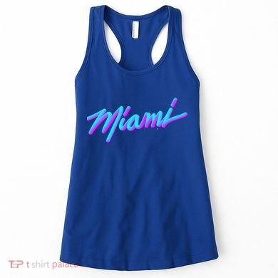 Miami Great Gift Vaperwave Synthwave 80s Style Retro Design Cool Gift Women's Tank Top