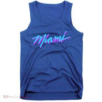 Miami Great Gift Vaperwave Synthwave 80s Style Retro Design Cool Gift Tank Top