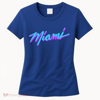 Miami Great Gift Vaperwave Synthwave 80s Style Retro Design Cool Gift Women's T-Shirt