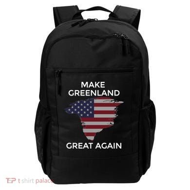 Make Greenland Great Again American Flag Gift Backpack