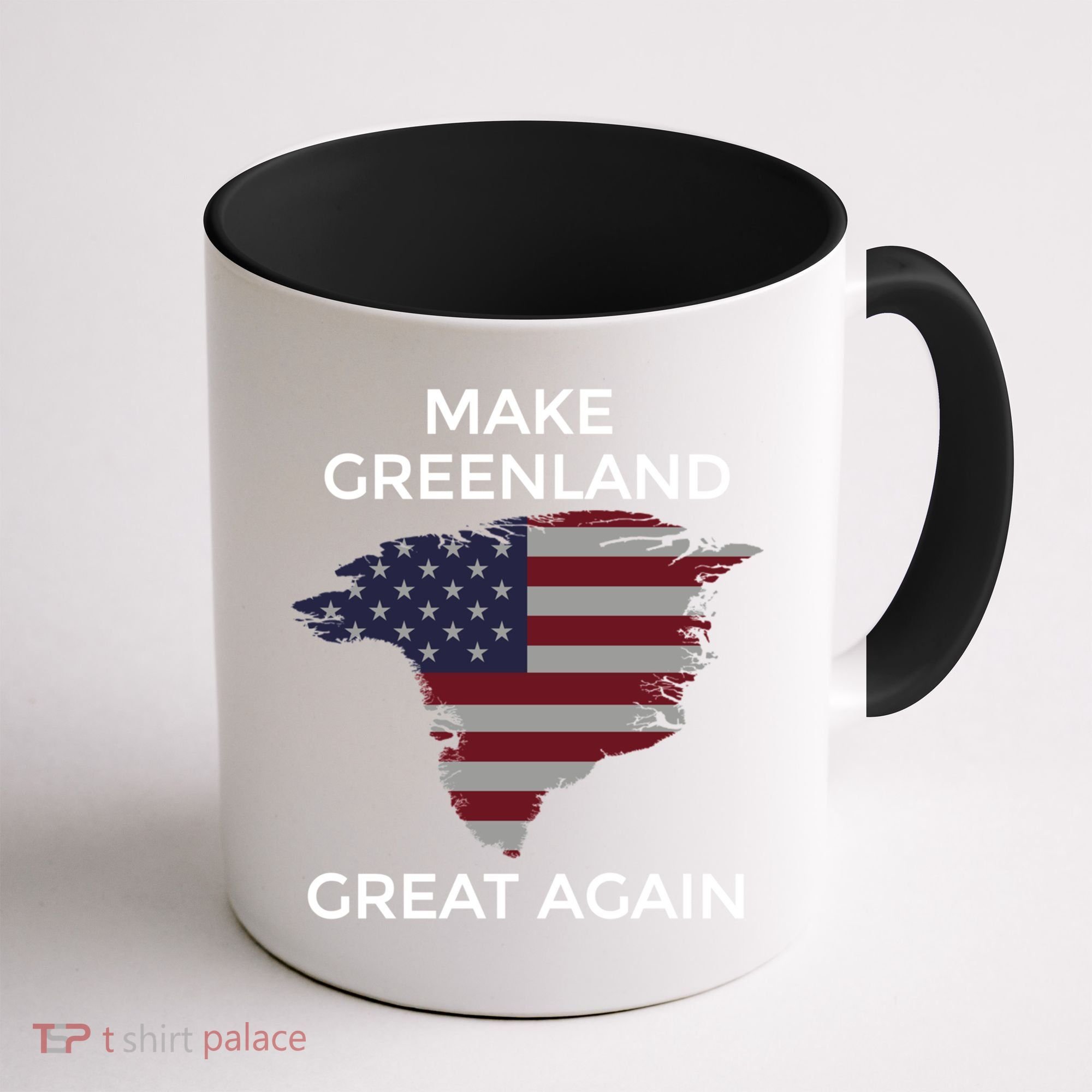 Make Greenland Great Again American Flag Gift Coffee Mug