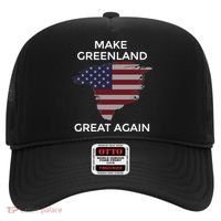 Make Greenland Great Again American Flag Gift Hat thumb 0