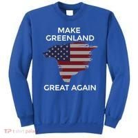 Make Greenland Great Again American Flag Gift Sweatshirt thumb 0