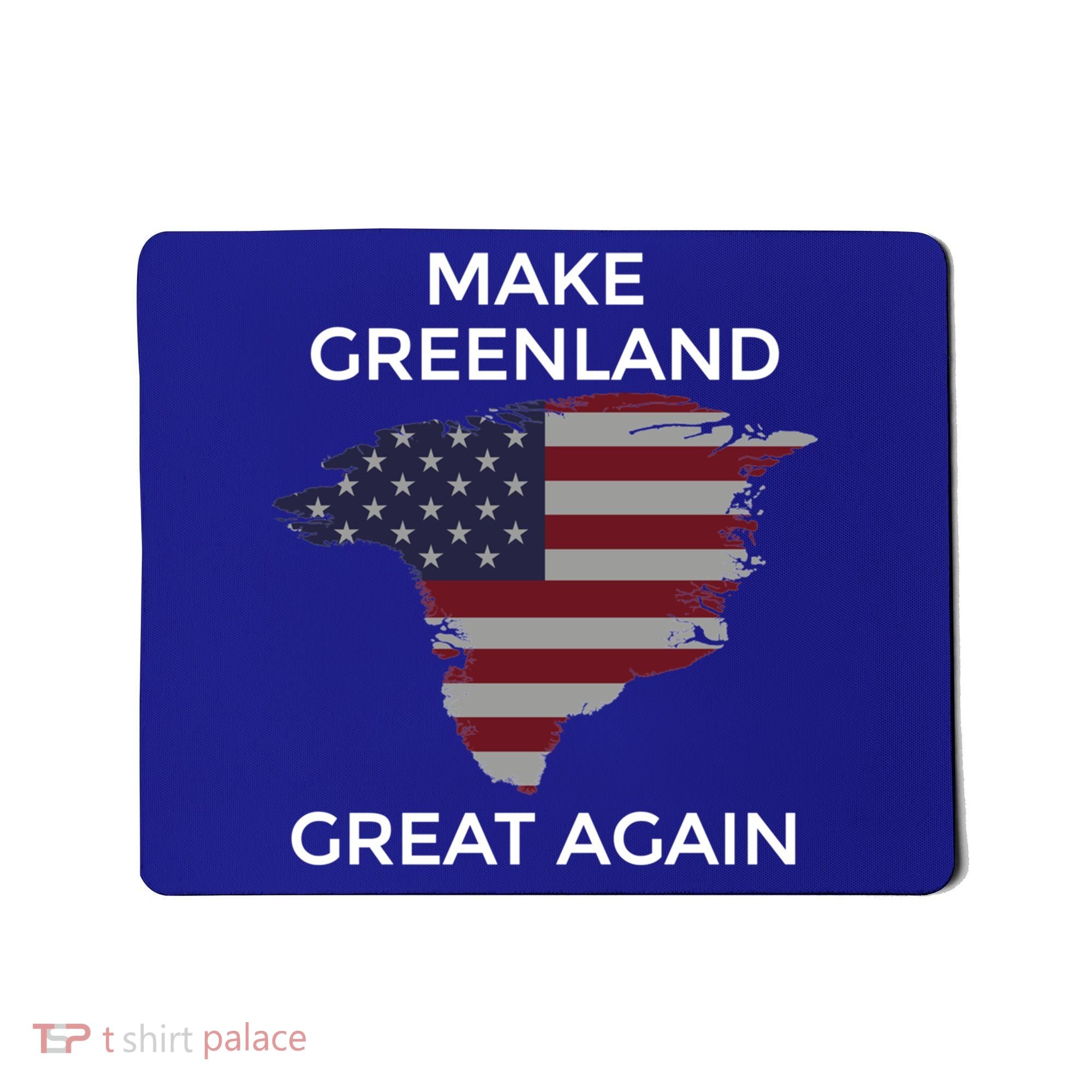 Make Greenland Great Again American Flag Gift Mousepad