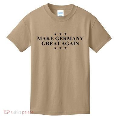 Make Germany Great Again Funny Trump Slogan Germany Kids T-Shirt