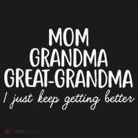 Mom Grandma Great Grandma I Keep Getting Better Mom Gifts Women's Hoodie thumb 2