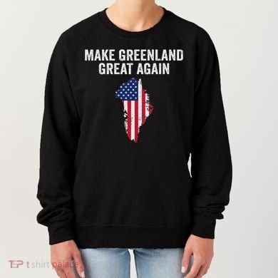 Make Greenland Great Again Trump Women's Sweatshirt