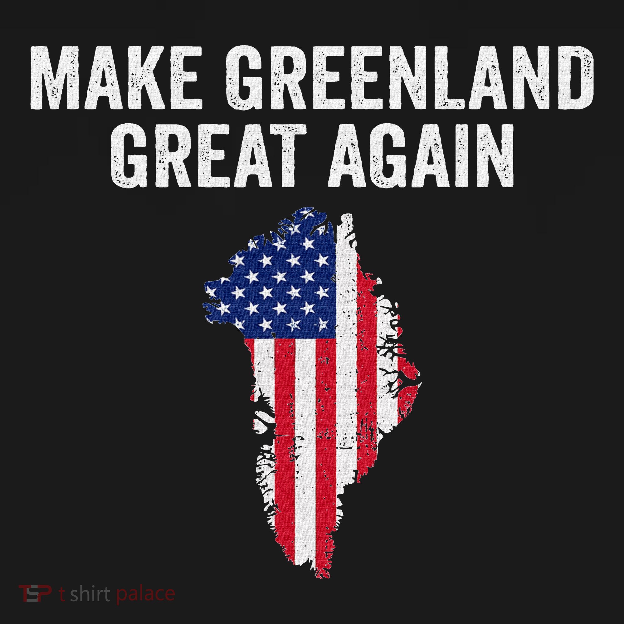 Make Greenland Great Again Trump Doggie Tank