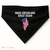 Make Greenland Great Again Trump USA-Made Doggie Bandana thumb 0