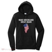 Make Greenland Great Again Trump Women's Hoodie thumb 0