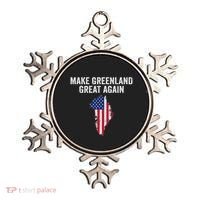 Make Greenland Great Again Trump Ornament thumb 0