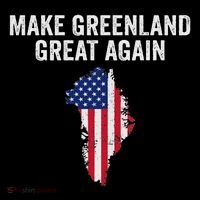 Make Greenland Great Again Trump Ornament thumb 1