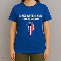 Make Greenland Great Again Trump T-Shirt thumb 4