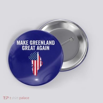 Make Greenland Great Again Trump Button