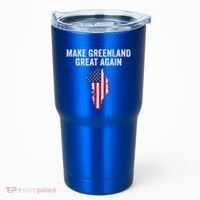 Make Greenland Great Again Trump Tumbler thumb 0