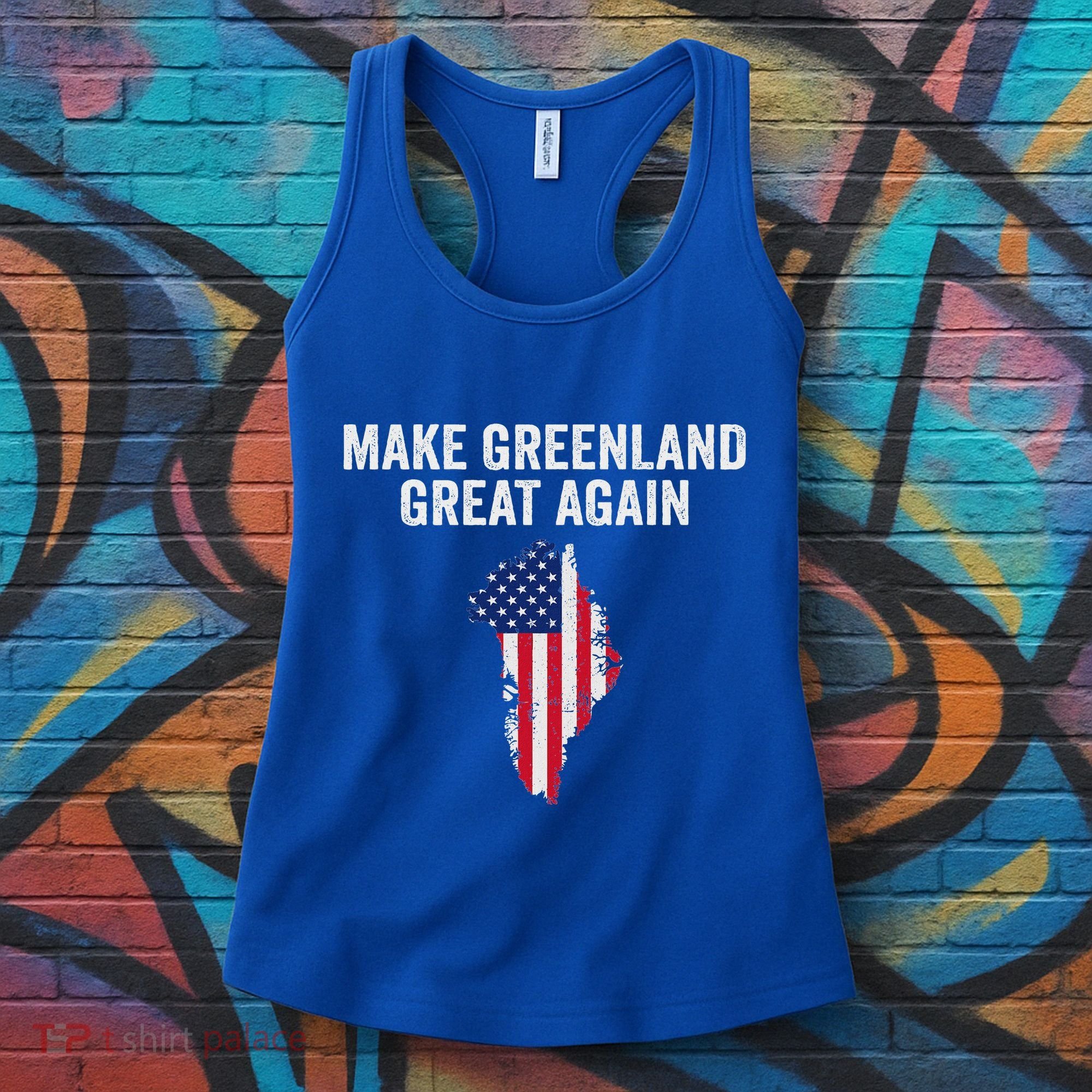 Make Greenland Great Again Trump Women's Tank Top