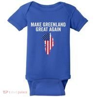 Make Greenland Great Again Trump Baby Bodysuit thumb 0