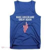 Make Greenland Great Again Trump Tank Top thumb 0