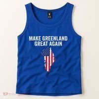 Make Greenland Great Again Trump Tank Top thumb 2