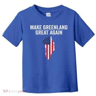 Make Greenland Great Again Trump Toddler T-Shirt