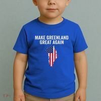 Make Greenland Great Again Trump Toddler T-Shirt thumb 2