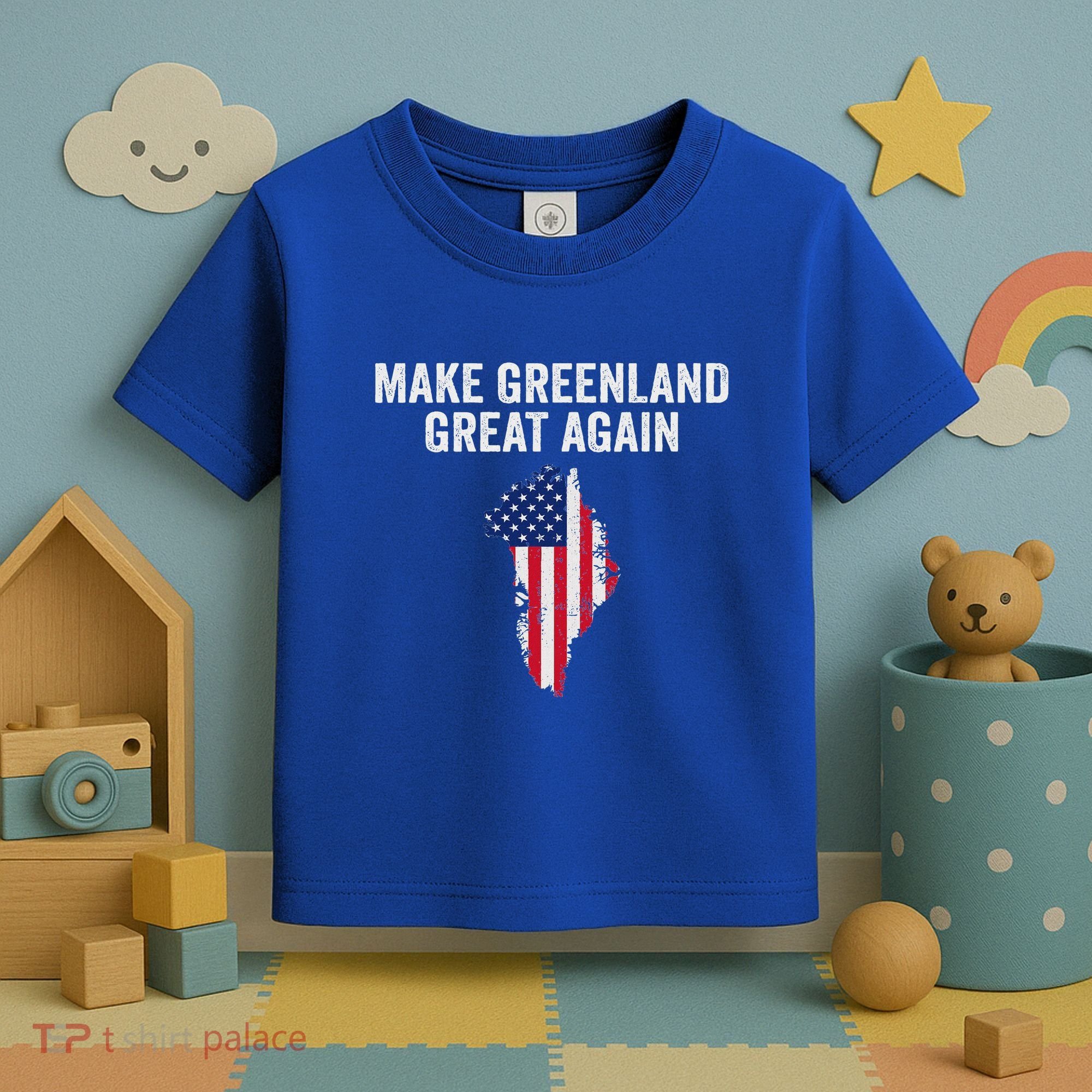 Make Greenland Great Again Trump Toddler T-Shirt