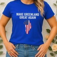 Make Greenland Great Again Trump Women's T-Shirt thumb 2