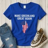 Make Greenland Great Again Trump Women's T-Shirt thumb 3