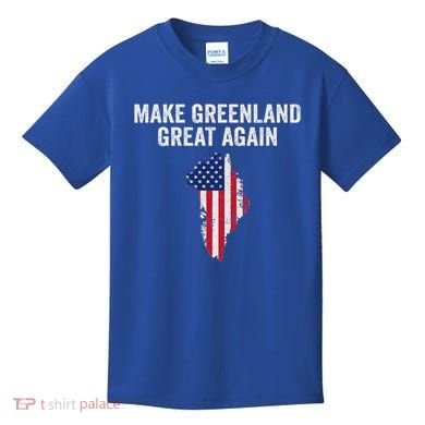 Make Greenland Great Again Trump Kids T-Shirt