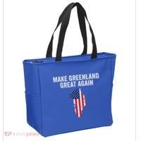 Make Greenland Great Again Trump Tote Bag thumb 2