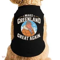 Make Greenland Great Again Doggie Tank thumb 0