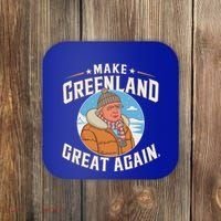 Make Greenland Great Again Coaster thumb 0