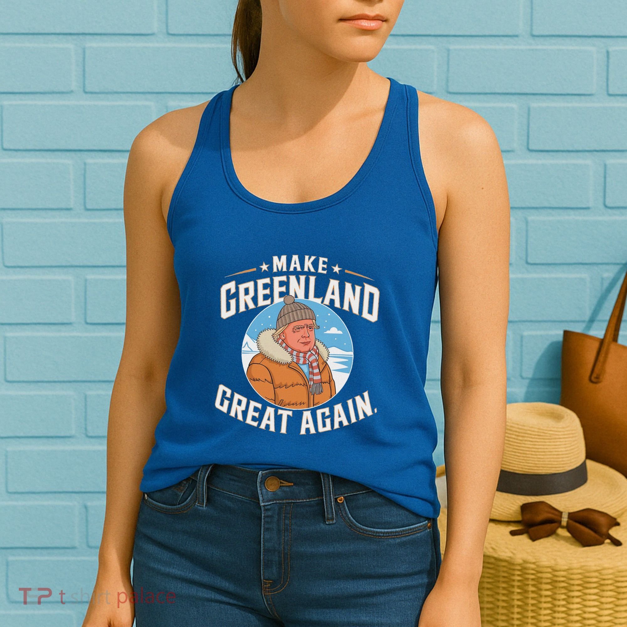 Make Greenland Great Again Women's Tank Top
