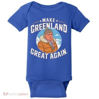Make Greenland Great Again Baby Bodysuit
