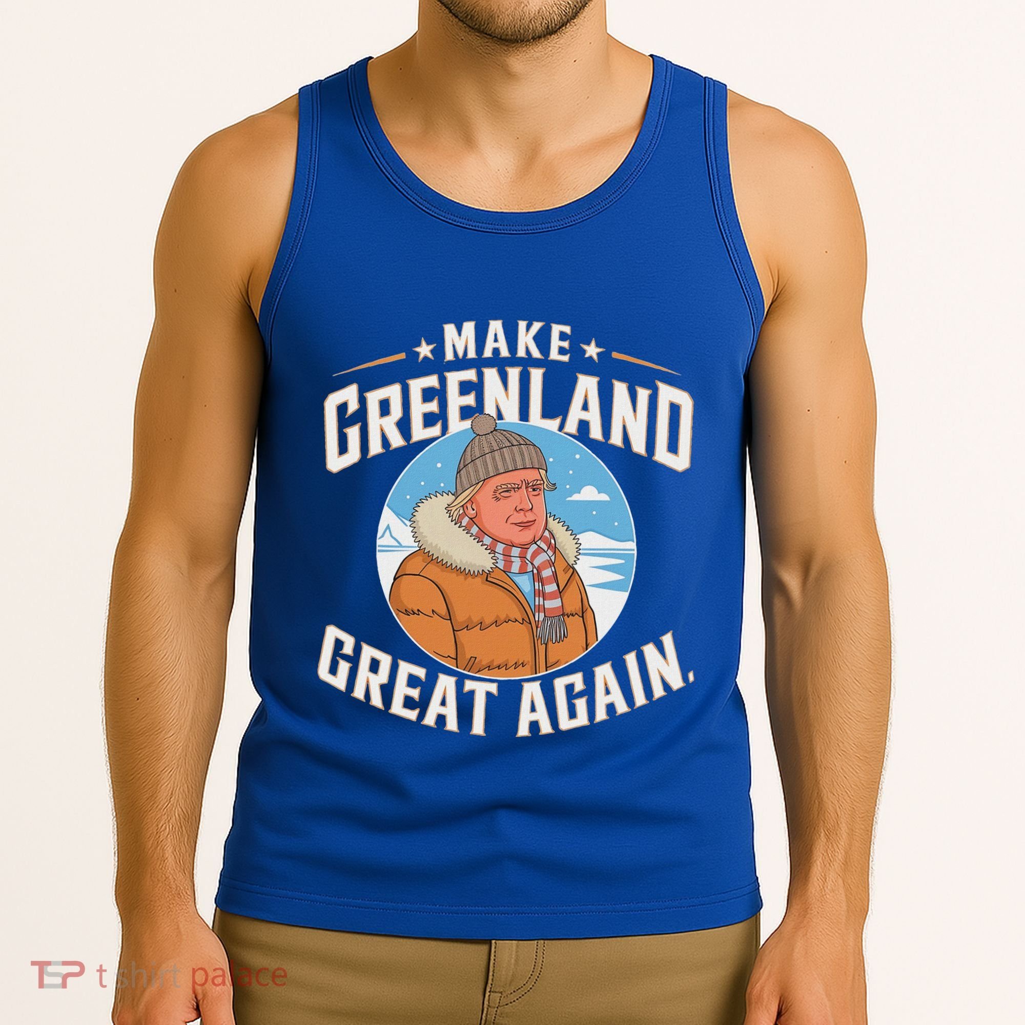 Make Greenland Great Again Tank Top