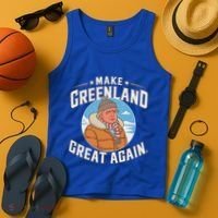 Make Greenland Great Again Tank Top thumb 4
