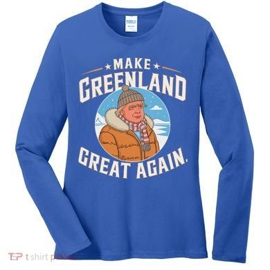Make Greenland Great Again Women's Long Sleeve Shirt