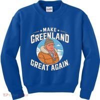 Make Greenland Great Again Kids Sweatshirt thumb 0