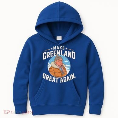Make Greenland Great Again Kids Hoodie