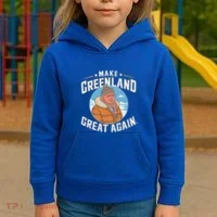 Make Greenland Great Again Kids Hoodie thumb 3