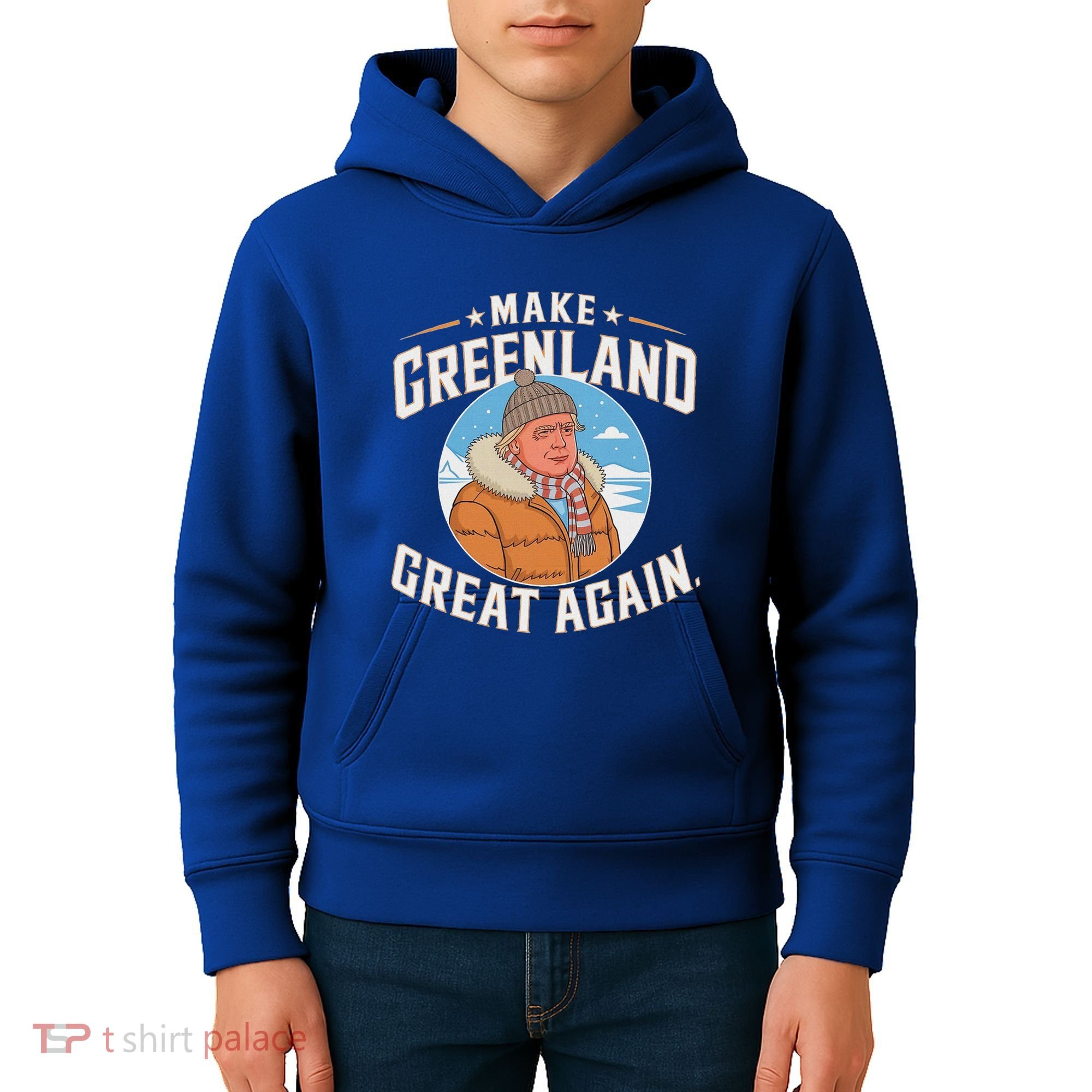 Make Greenland Great Again Kids Hoodie