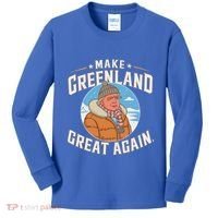 Make Greenland Great Again Kids Long Sleeve Shirt thumb 0