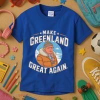 Make Greenland Great Again Kids T-Shirt thumb 3