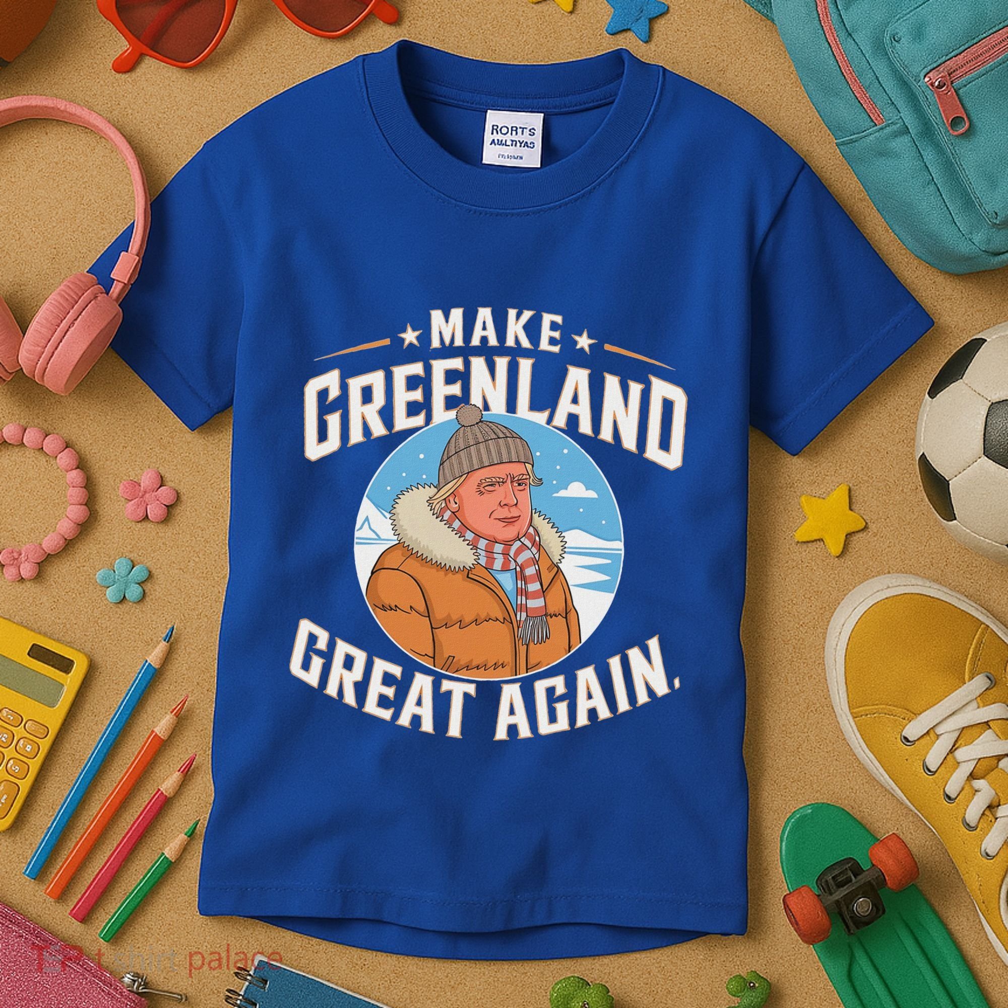 Make Greenland Great Again Kids T-Shirt