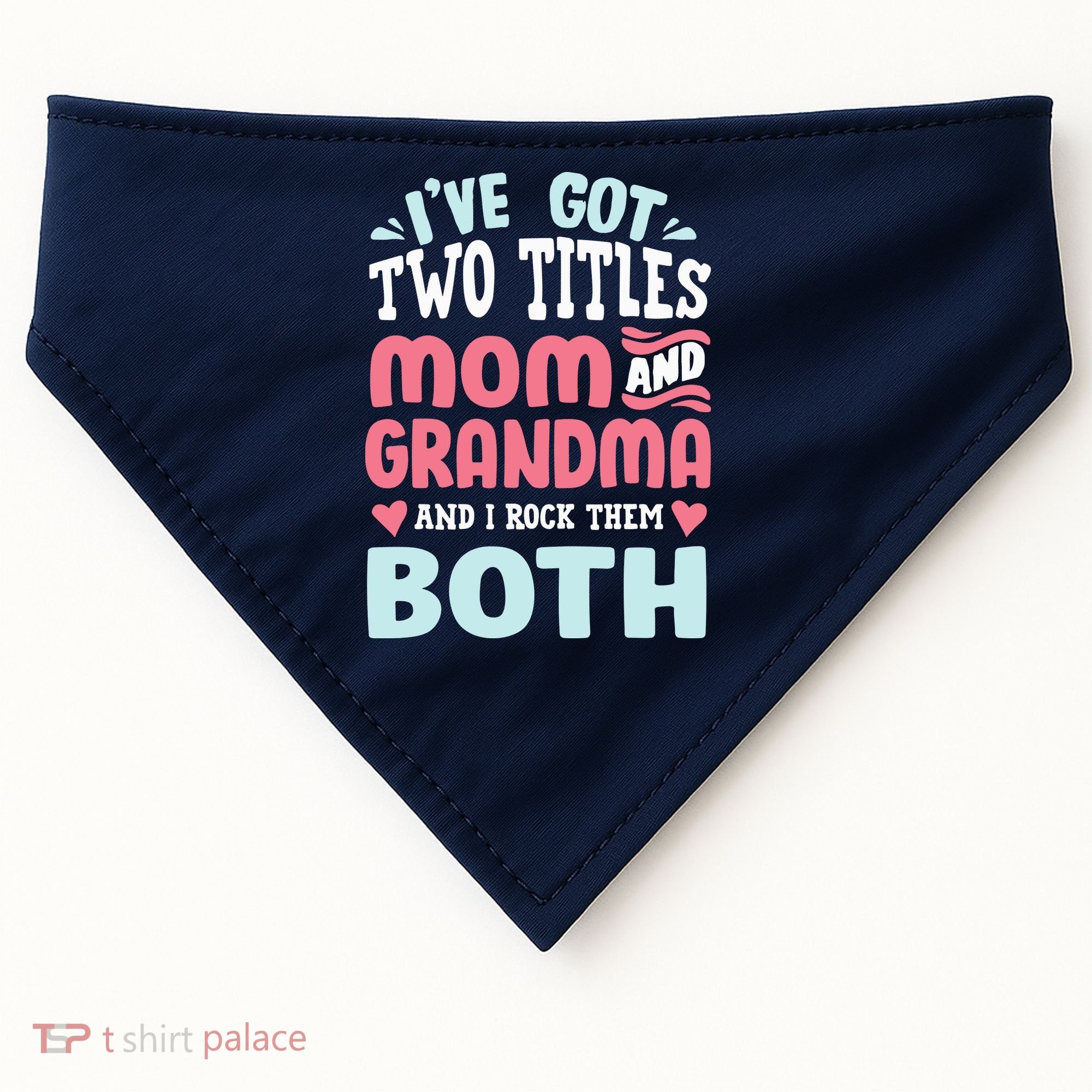 Mom Grandma Great Grandma USA-Made Doggie Bandana